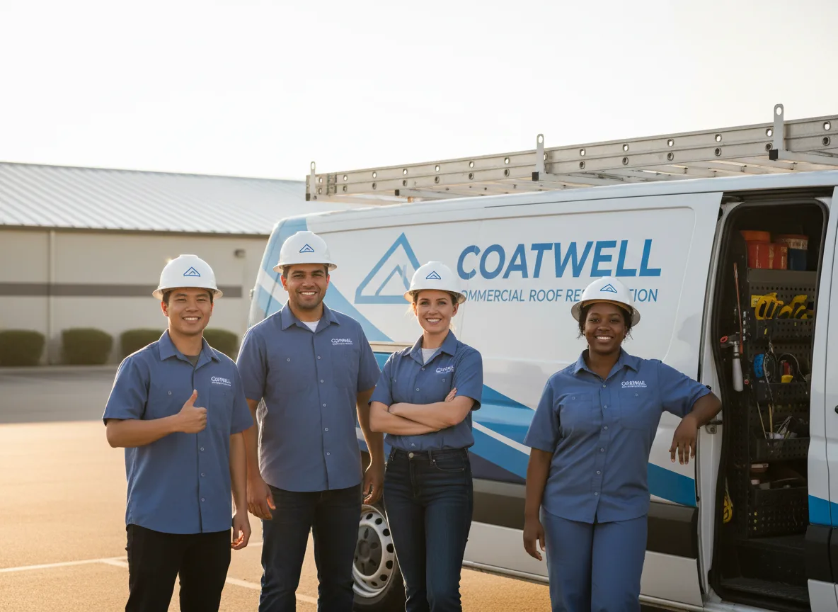 Commercial roof coating company in Brownton, MN
